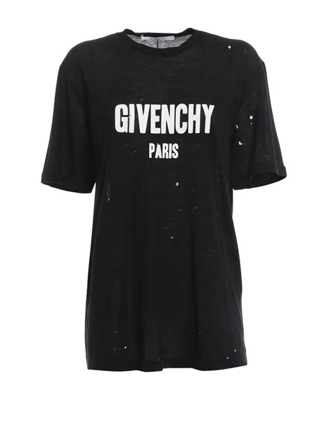 givenchy t shirt löcher|Givenchy t shirts for men.